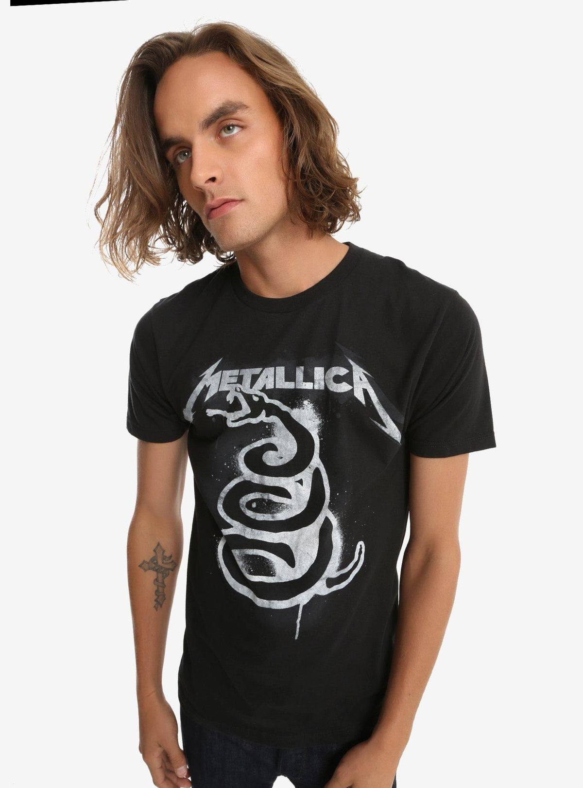 Metallica Black Album Snake T-Shirt