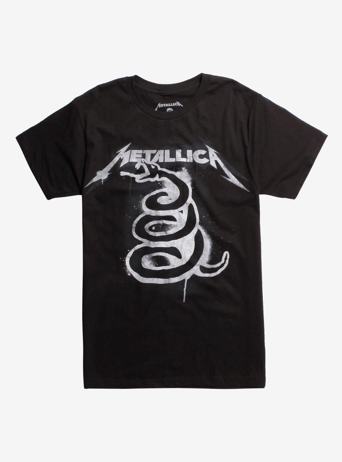 Metallica Black Album Snake T-Shirt