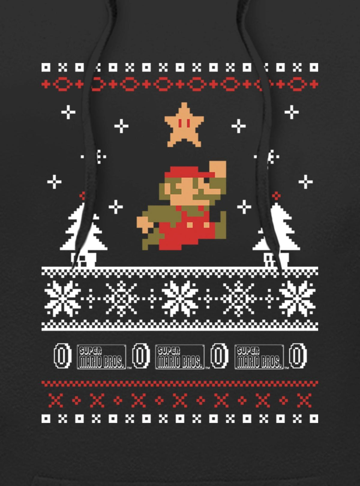 Nintendo Mario Ugly Christmas Sweater Hoodie