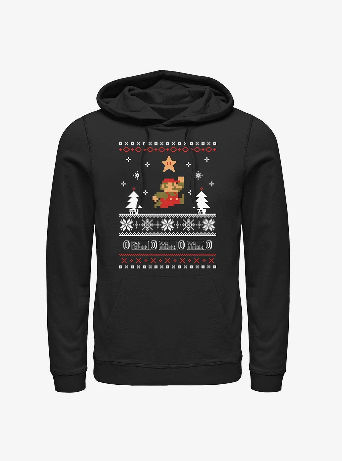 Nintendo Mario Ugly Christmas Sweater Hoodie