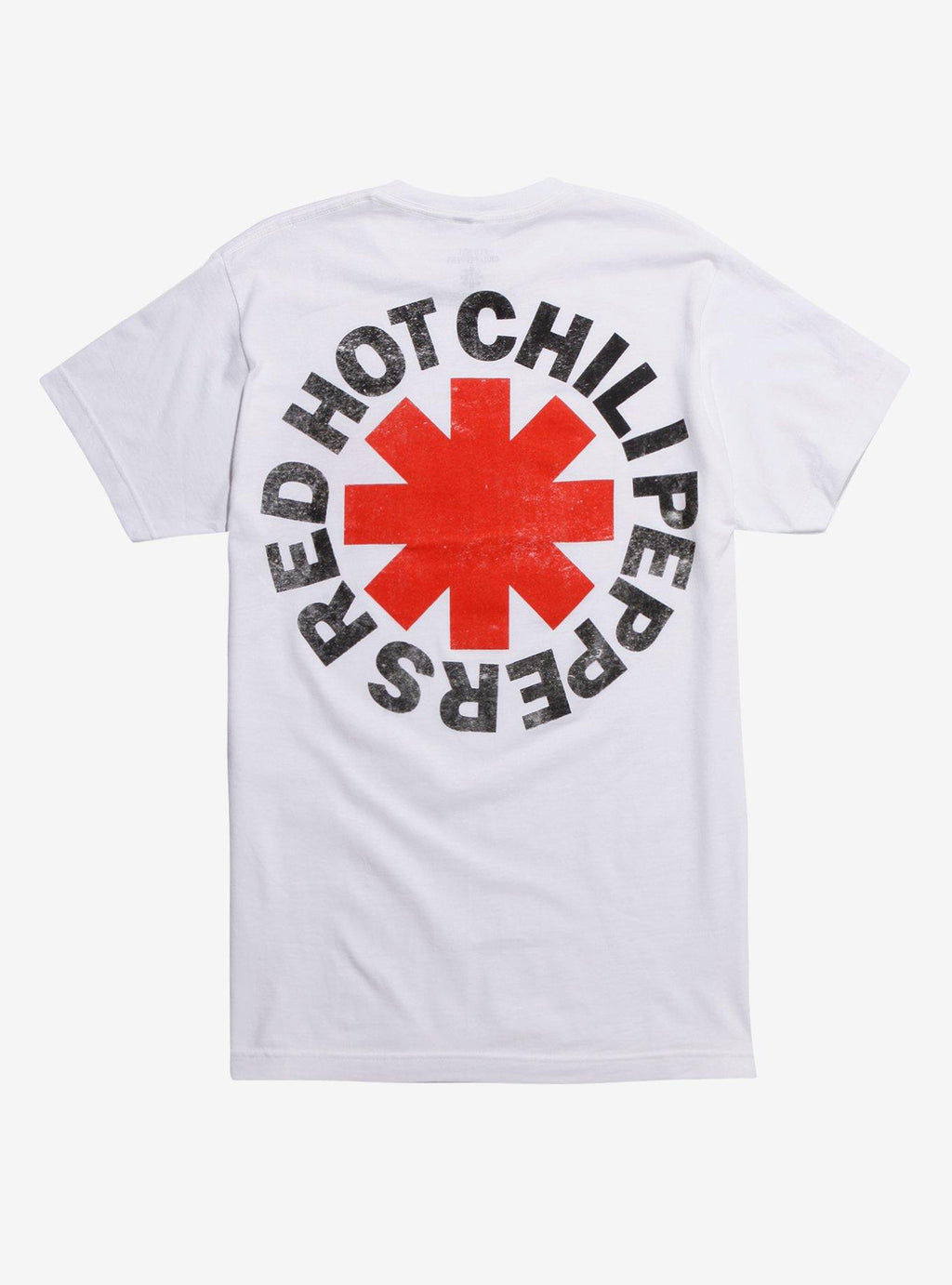 Red Hot Chili Peppers Red & Black Logo T-Shirt