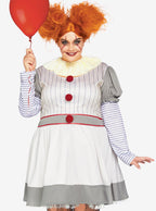 Creepy Clown Costume Plus Size