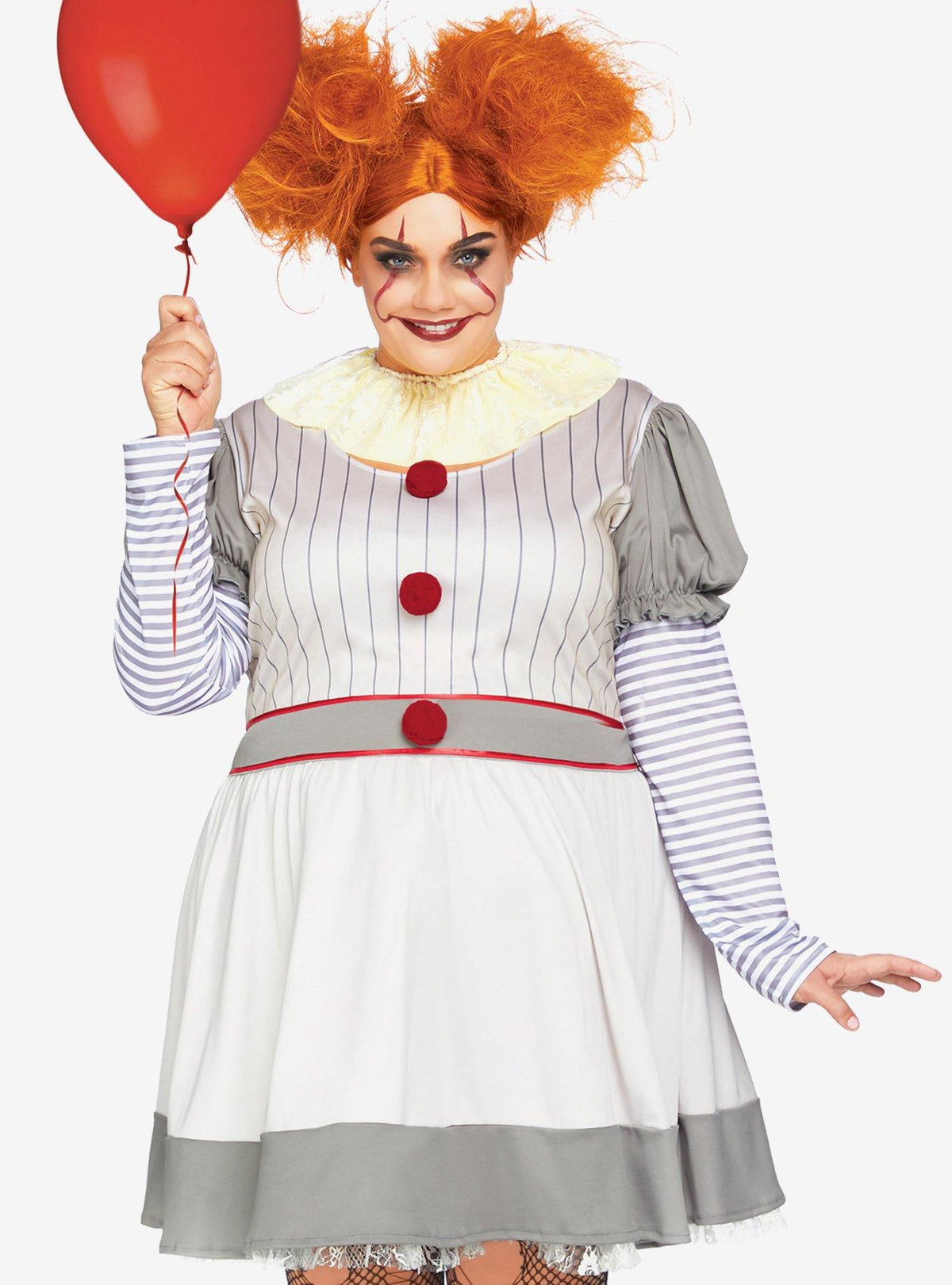 Creepy Clown Costume Plus Size