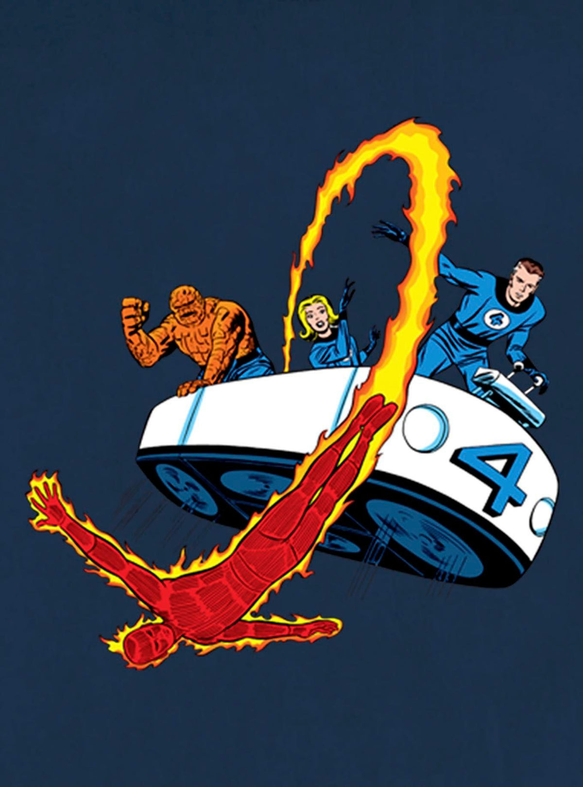 Marvel Fantastic Four Fantastic 4 Vehicle Sweatshirt