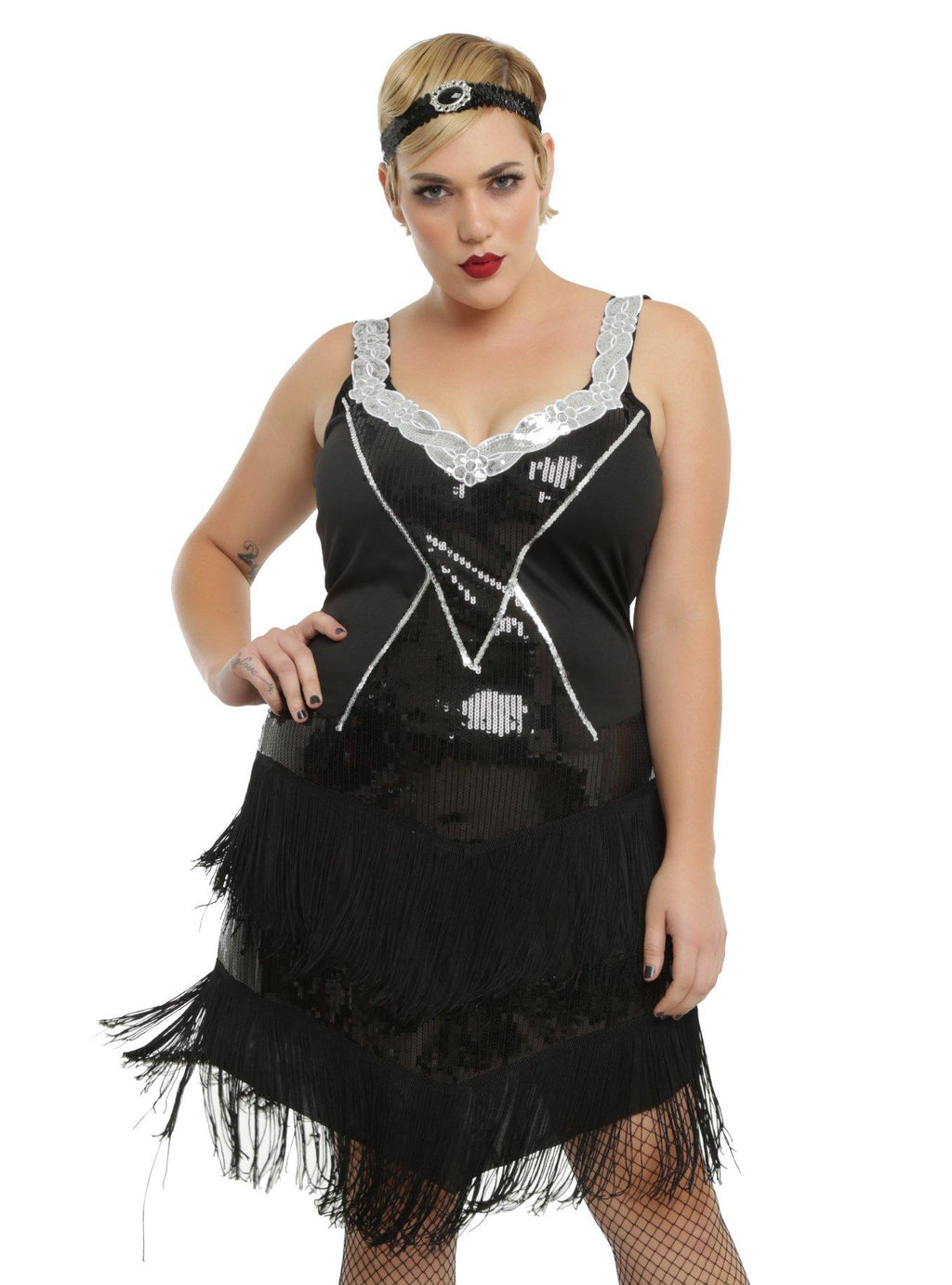 Glamour Flapper Dress Plus Size