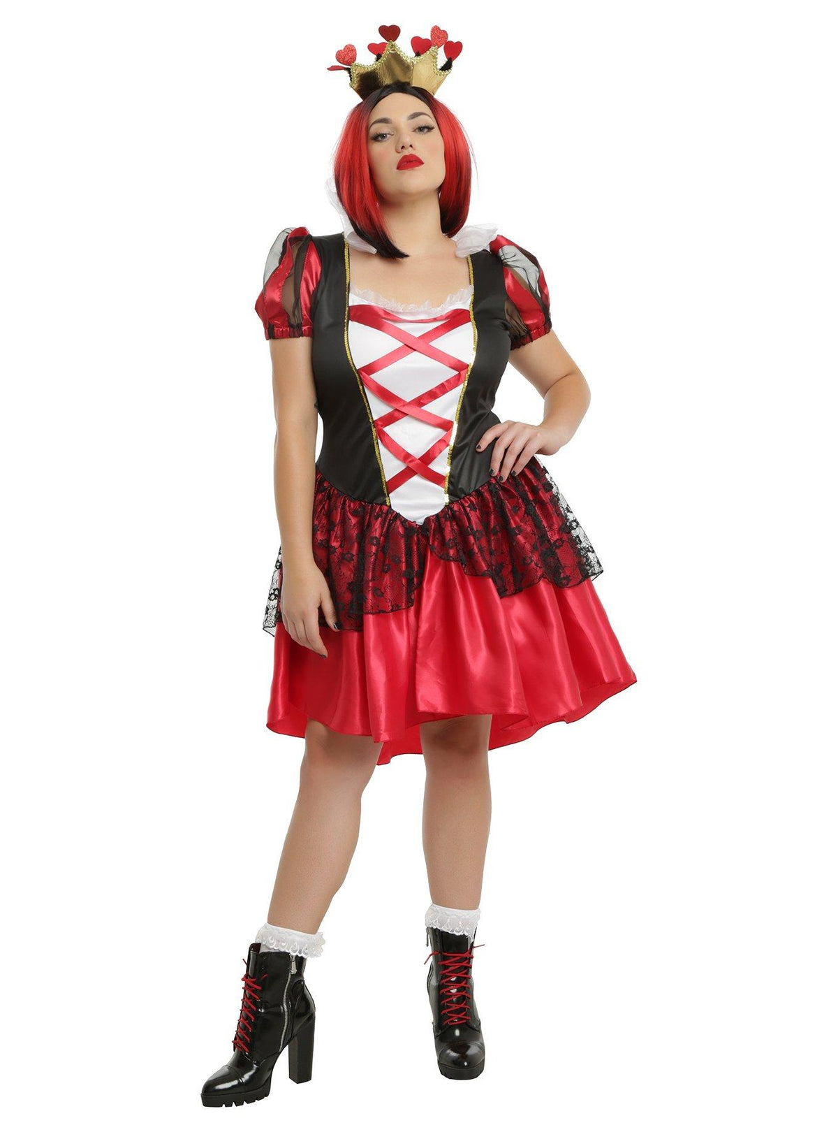 Royal Red Queen Costume Plus Size