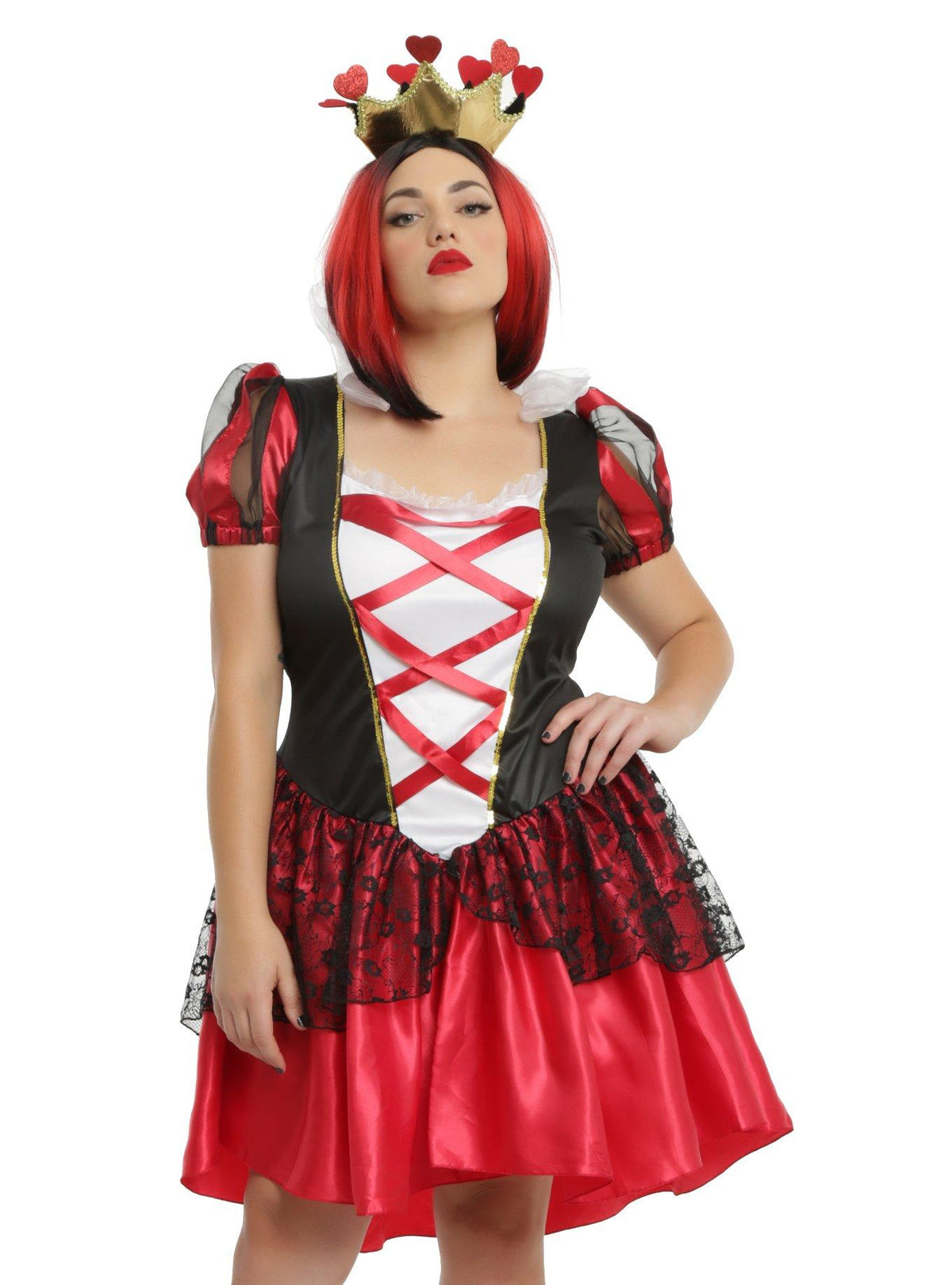 Royal Red Queen Costume Plus Size