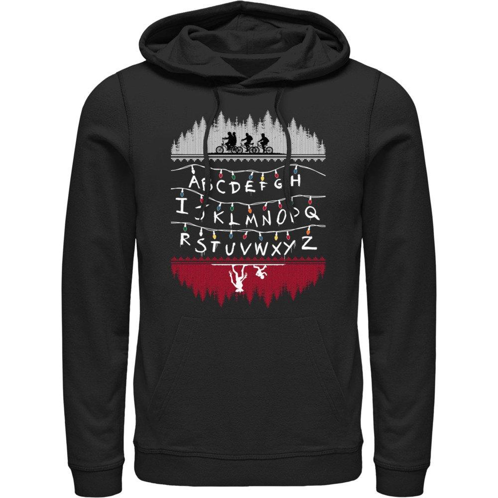 Stranger Things Alphabet Lights Hoodie
