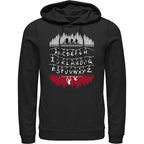 Stranger Things Alphabet Lights Hoodie