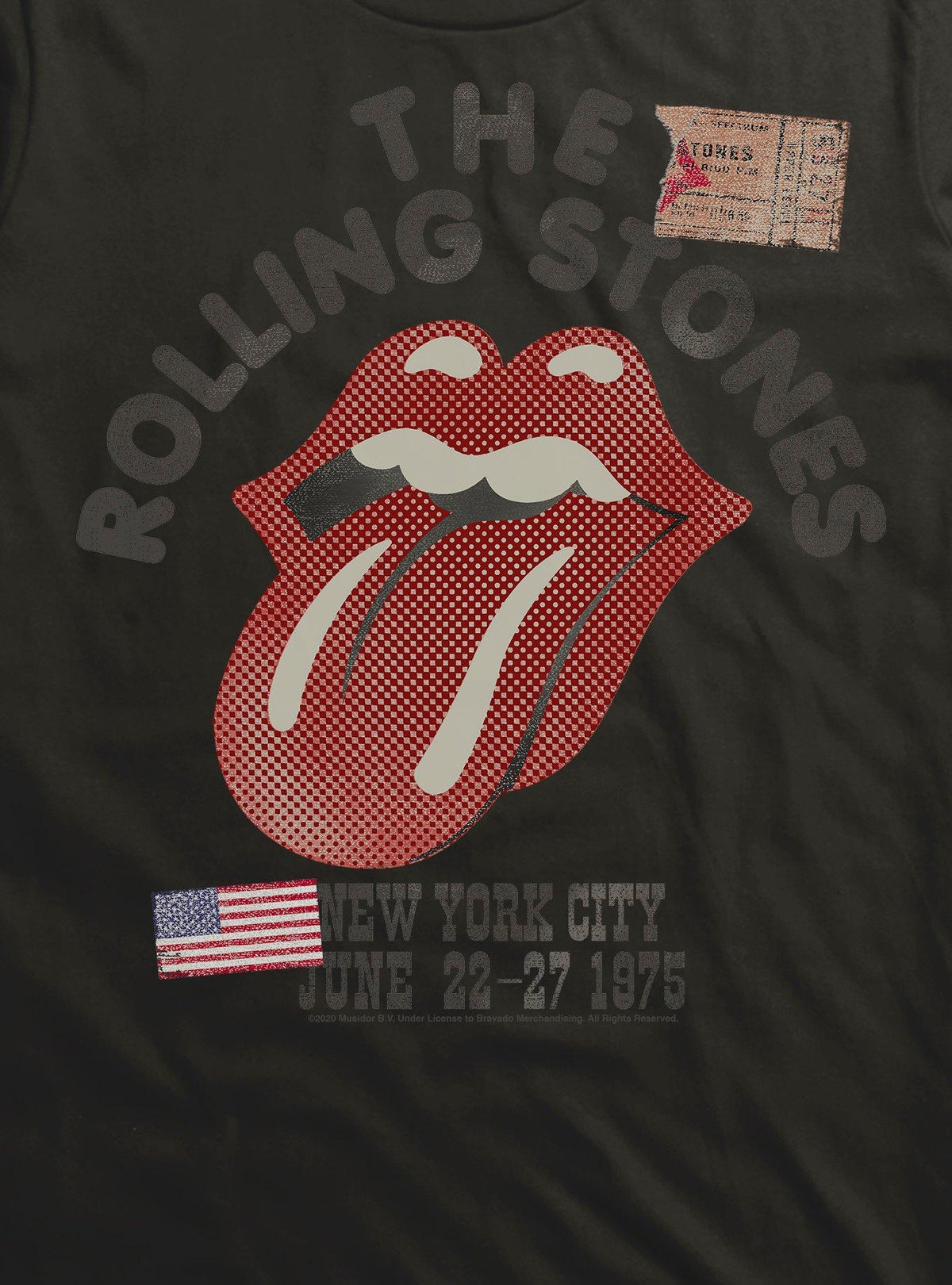 Rolling Stones NYC 1975 T-Shirt