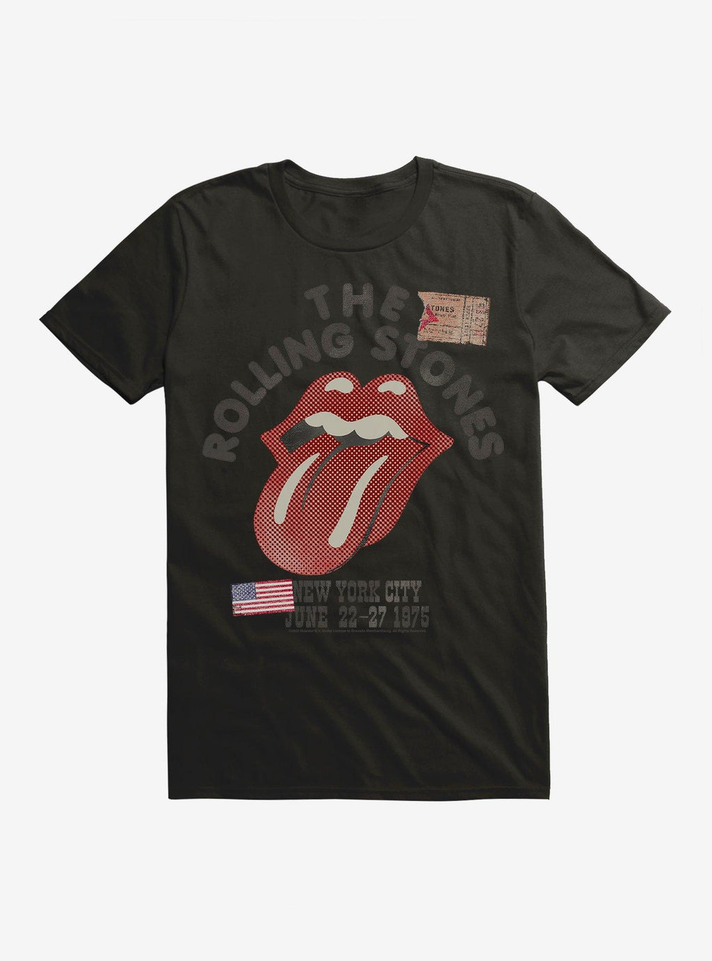 Rolling Stones NYC 1975 T-Shirt