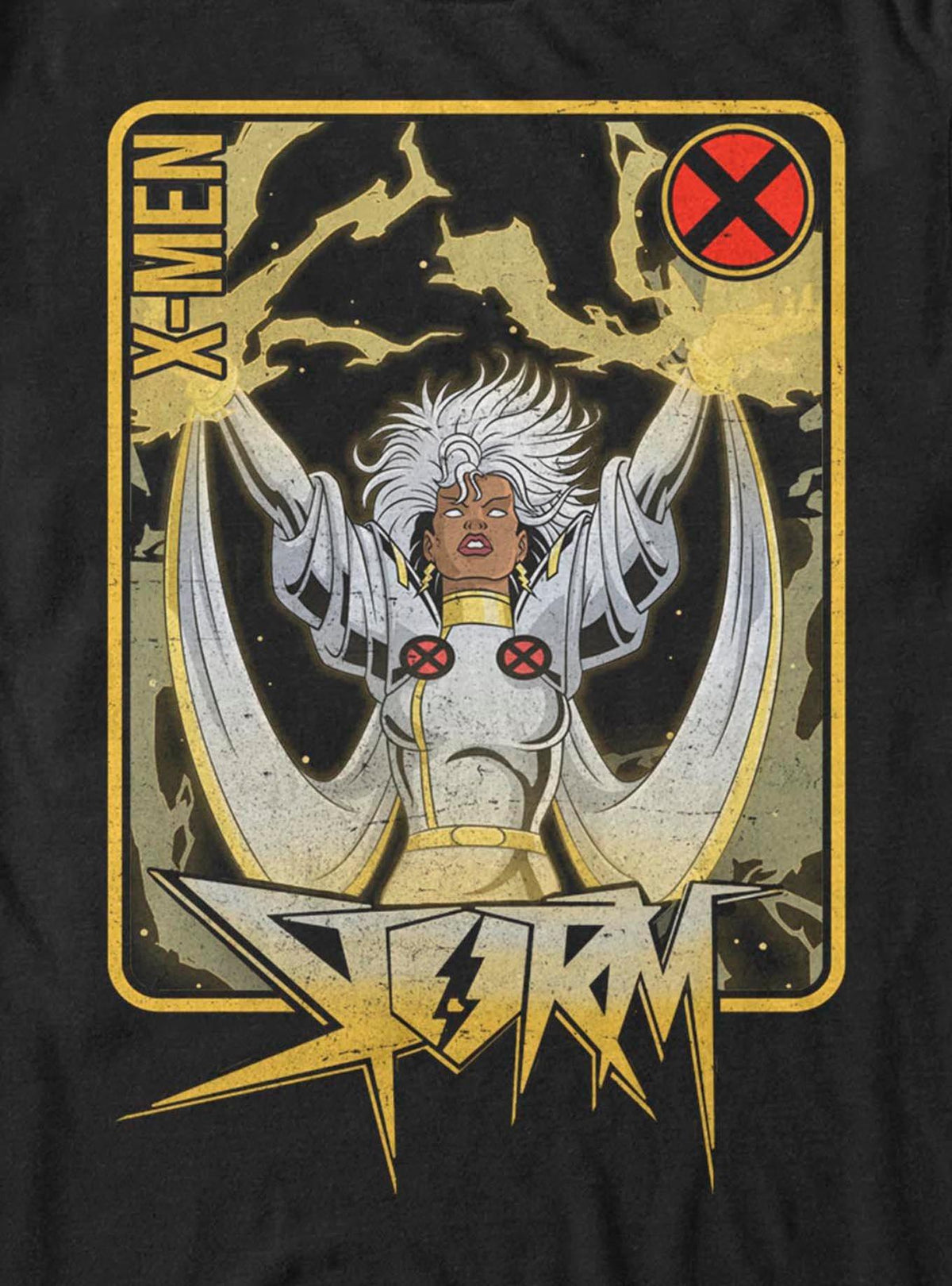 Marvel X-Men Lightning Storm Heavyweight T-Shirt
