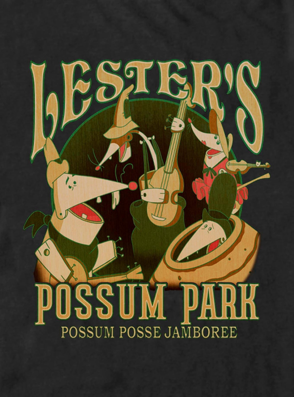 Disney A Goofy Movie Lesters Possum Park T-Shirt