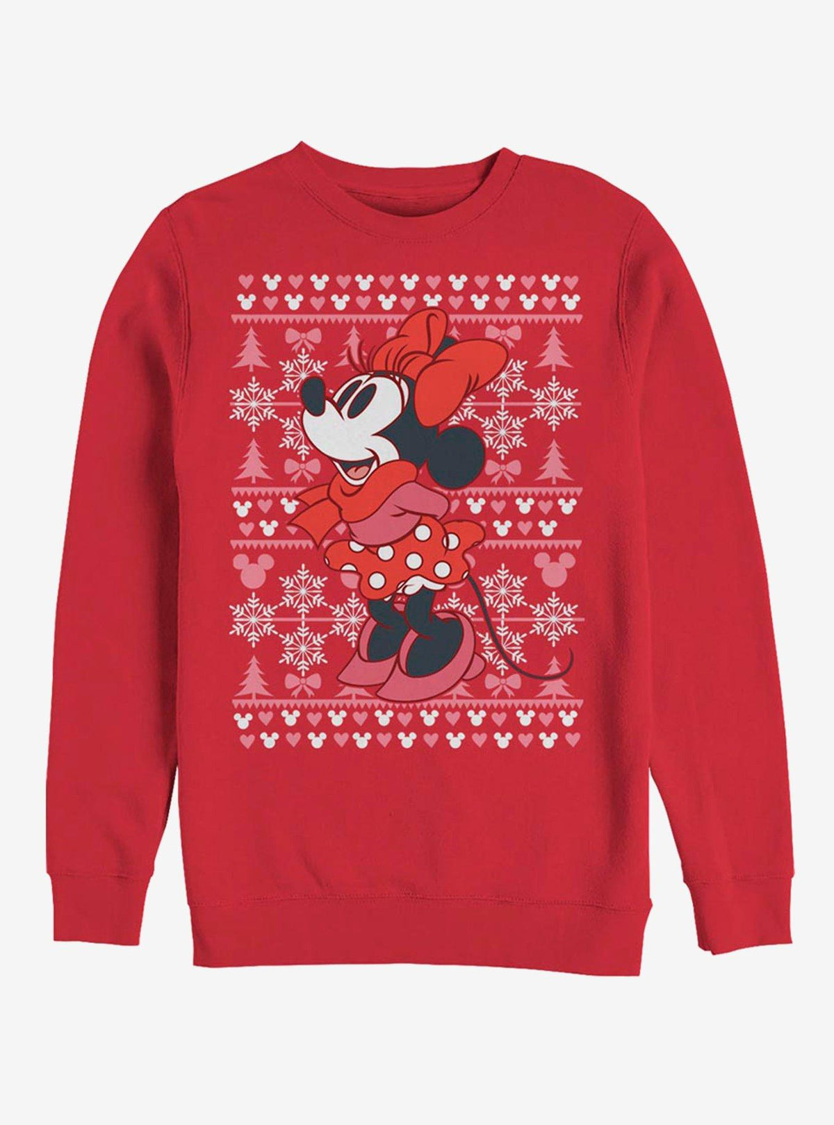 Disney Minnie Mouse Holiday Sweater Sweatshirt