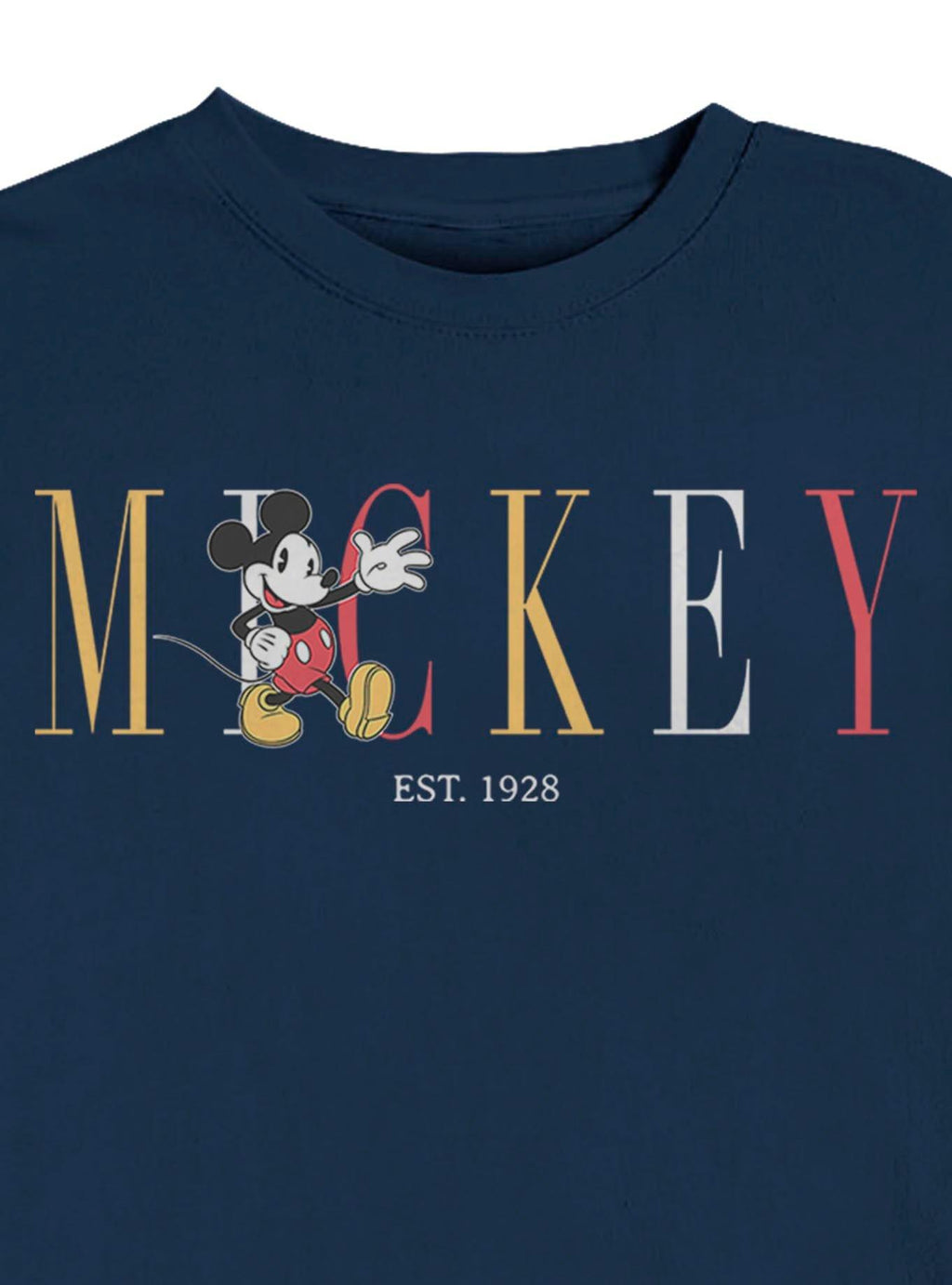 Disney Mickey Mouse Mouse Fashion Crew Sweatshirt