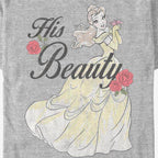 Disney Beauty And The Beast His Beauty Belle T-Shirt