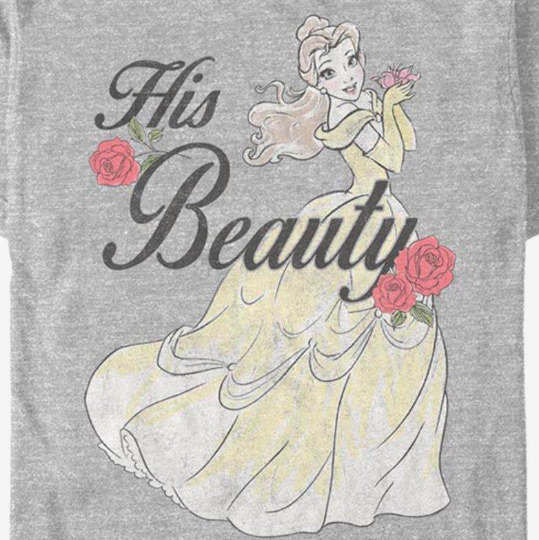 Disney Beauty And The Beast His Beauty Belle T-Shirt