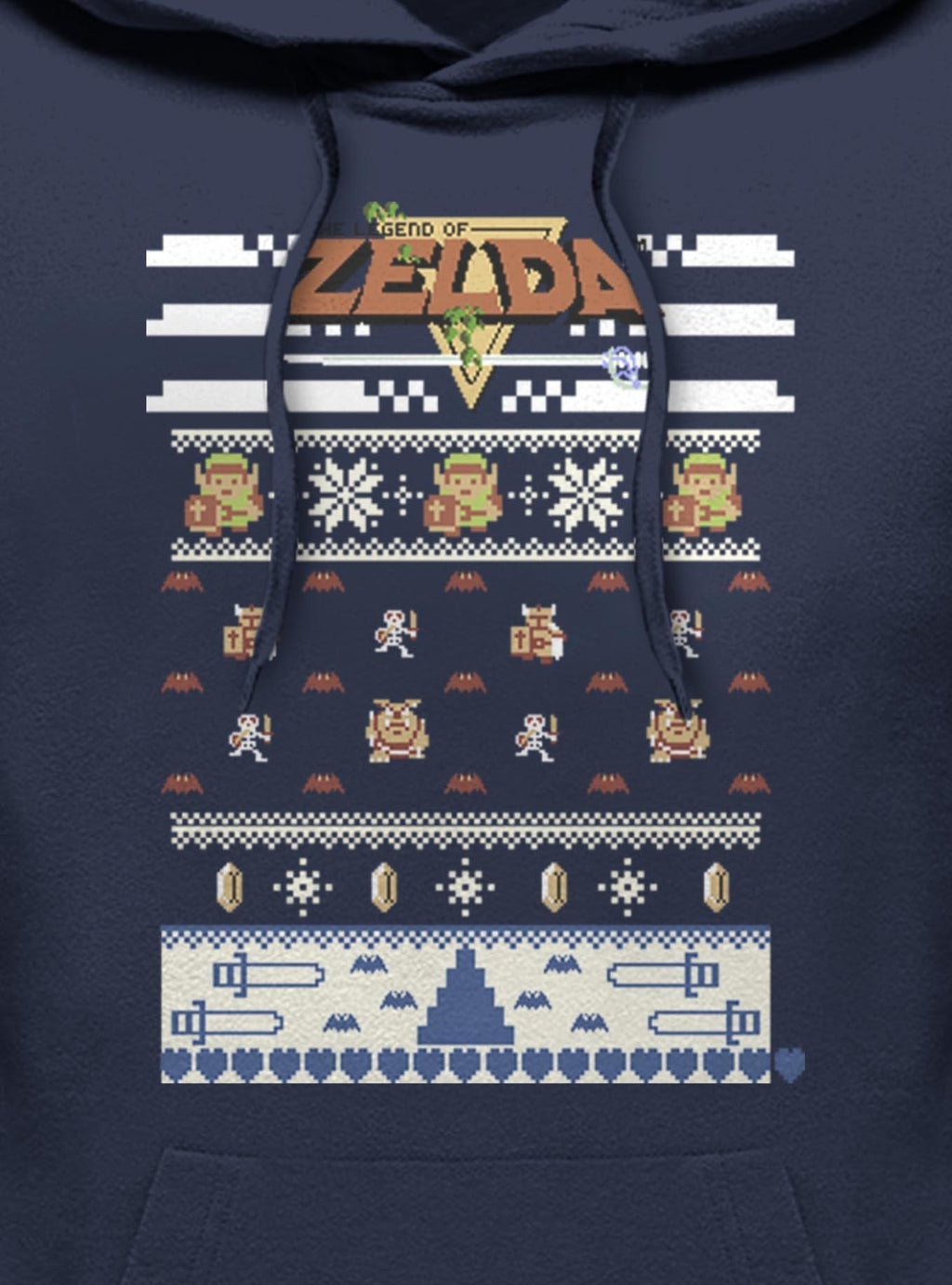 Nintendo The Legend Of Zelda Video Game Hoodie