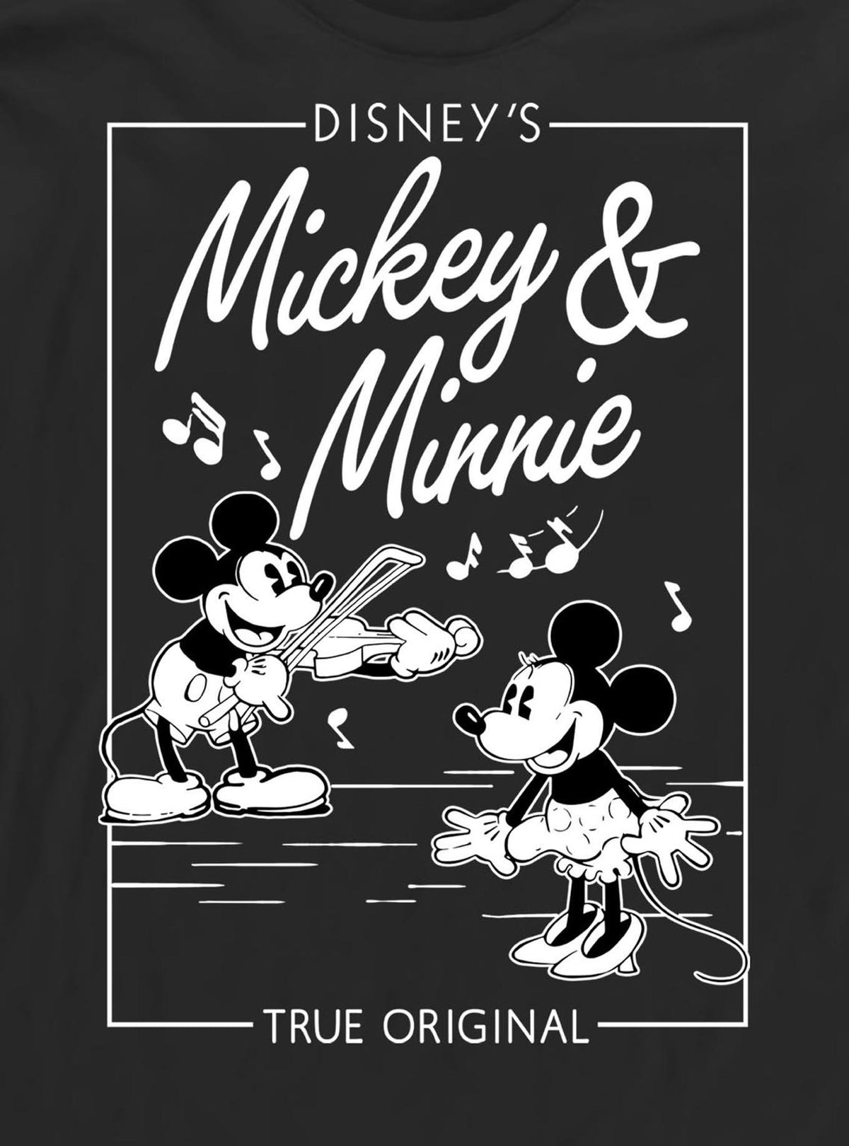 Disney Mickey Mouse & Minnie Mouse Music Cover Sweatshirt
