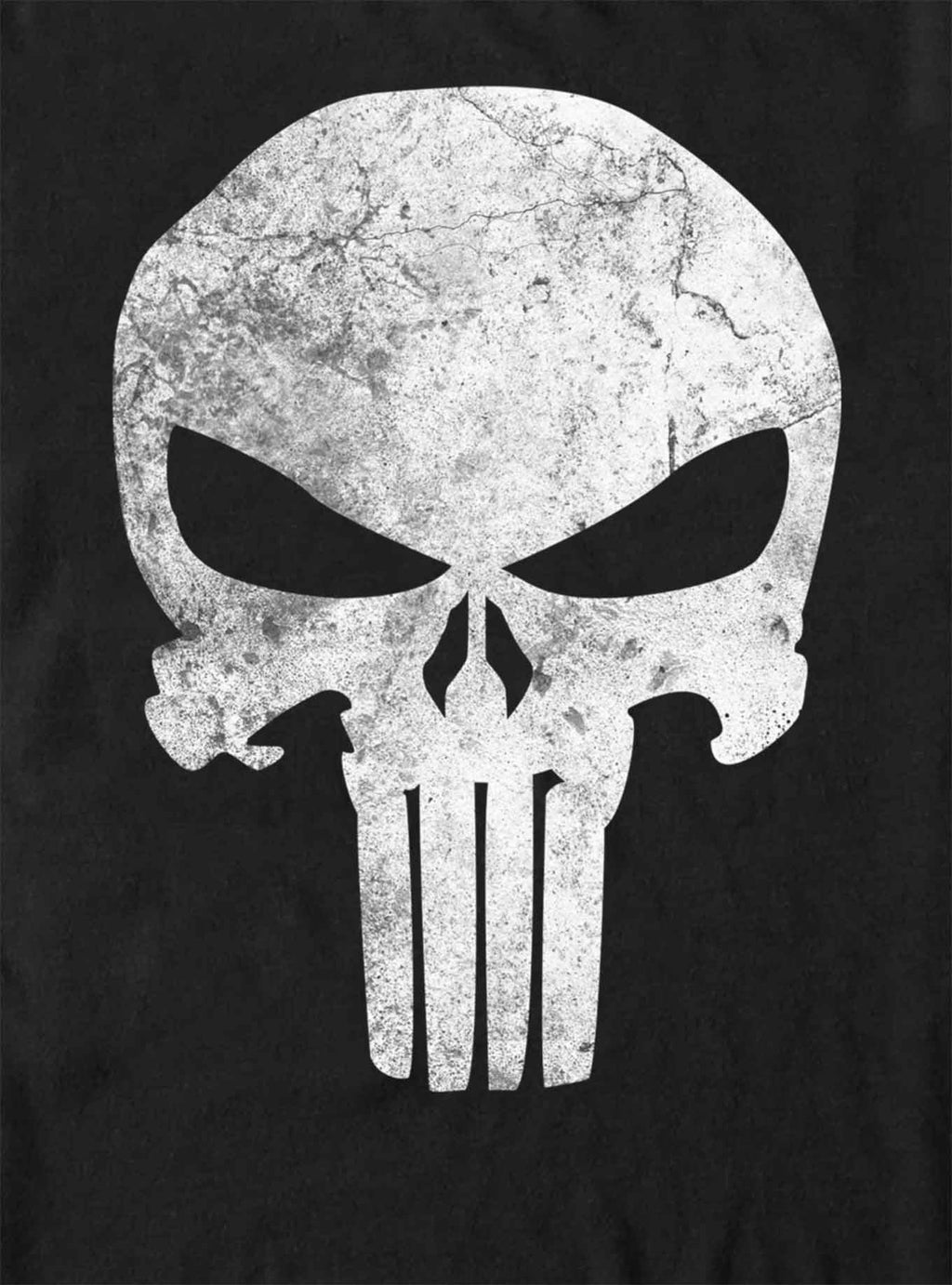 Marvel Punisher Distressed Skull T-Shirt