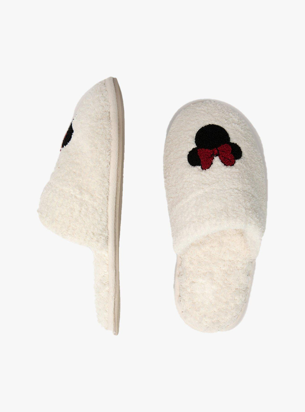 CozyChic Classic Disney Minnie Mouse Slipper Cream