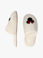 CozyChic Classic Disney Minnie Mouse Slipper Cream