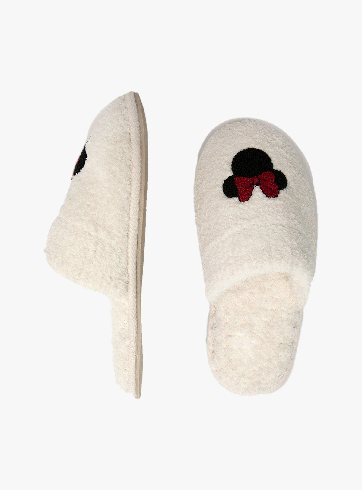 CozyChic Classic Disney Minnie Mouse Slipper Cream