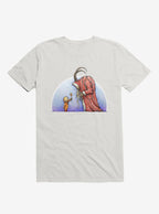 Holiday Horrors Meet Krampus White T-Shirt