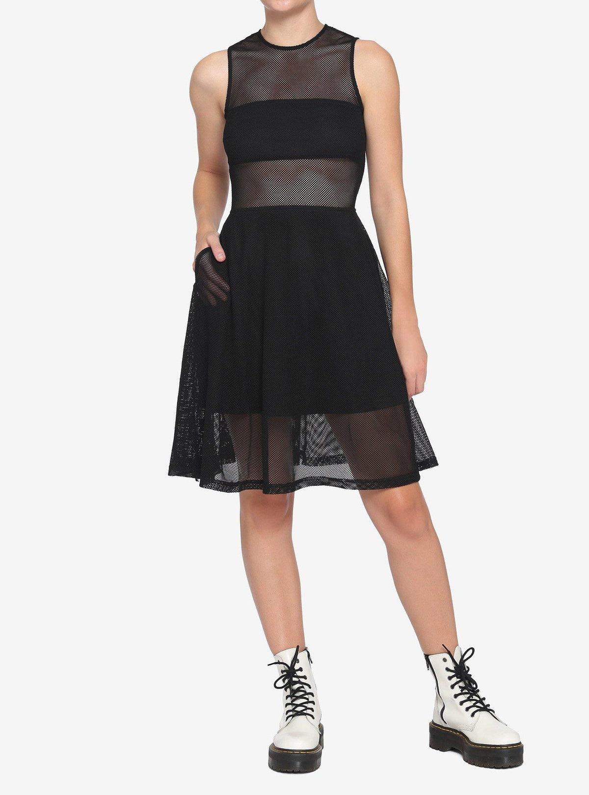 Black Knit Dress
