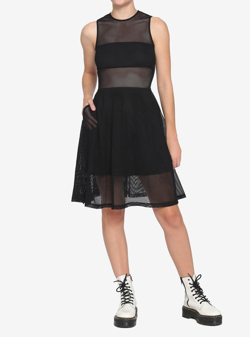 Black Knit Dress