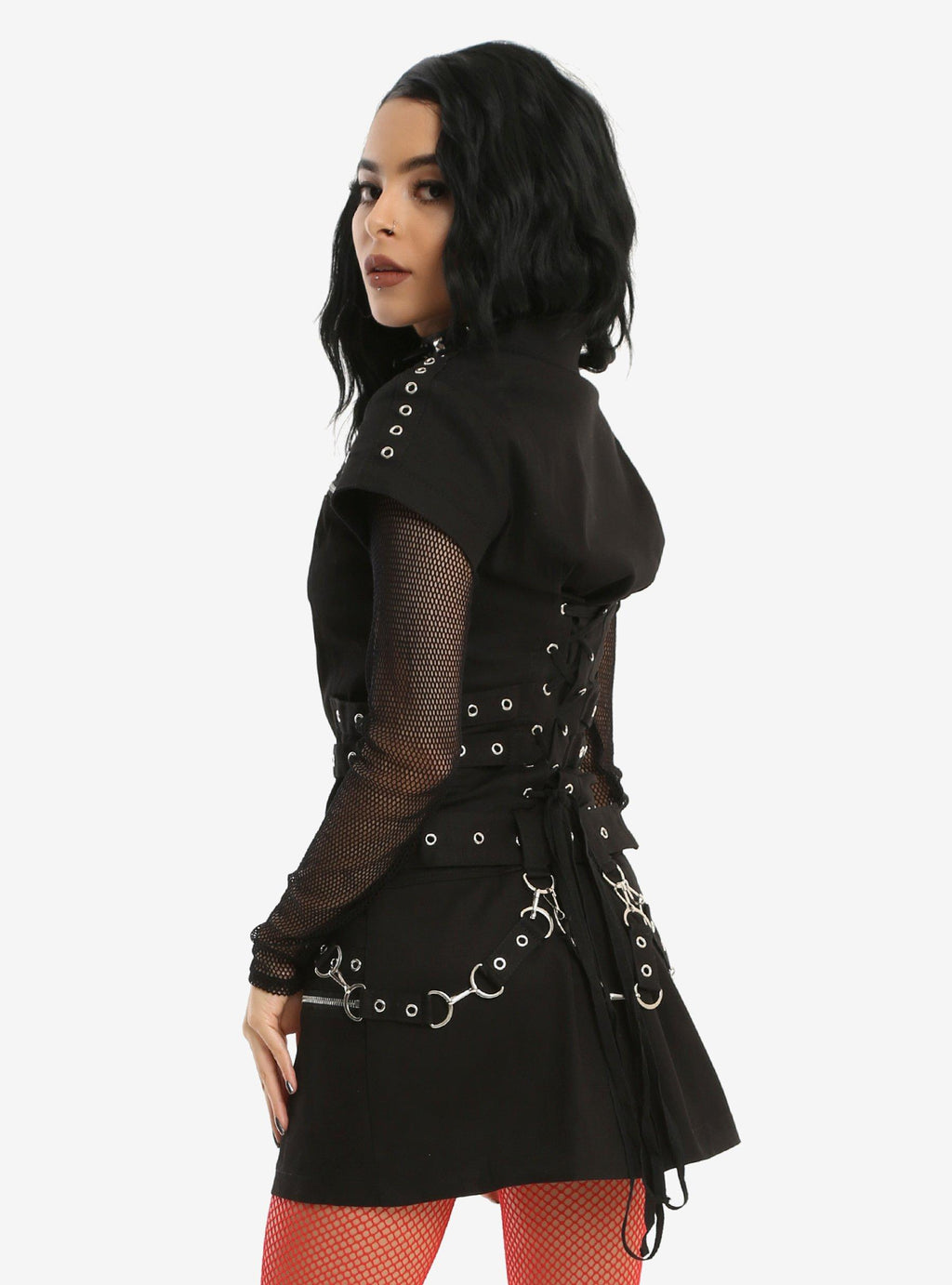 Zipper Bondage Dress