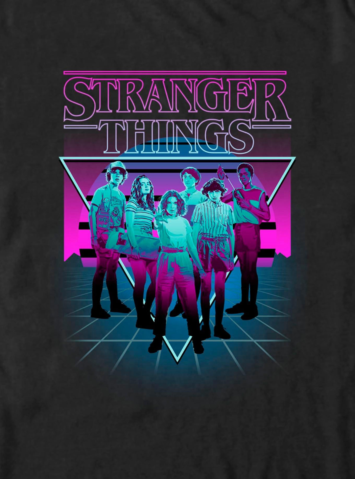 Stranger Things Neon Group T-Shirt